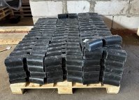 Новые вагонные запчасти: тормозная колодка и чека